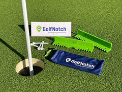GolfNotch Putting Alignment Tool Lime Green